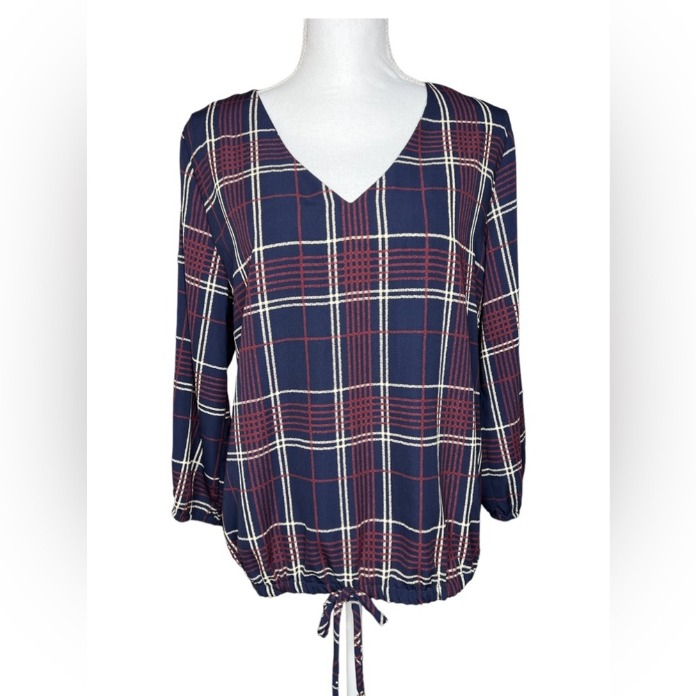 NWT - Stitch Fix West Kei Plaid Blouse